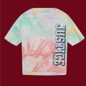 Justice 7/8 Tie Dye Tee